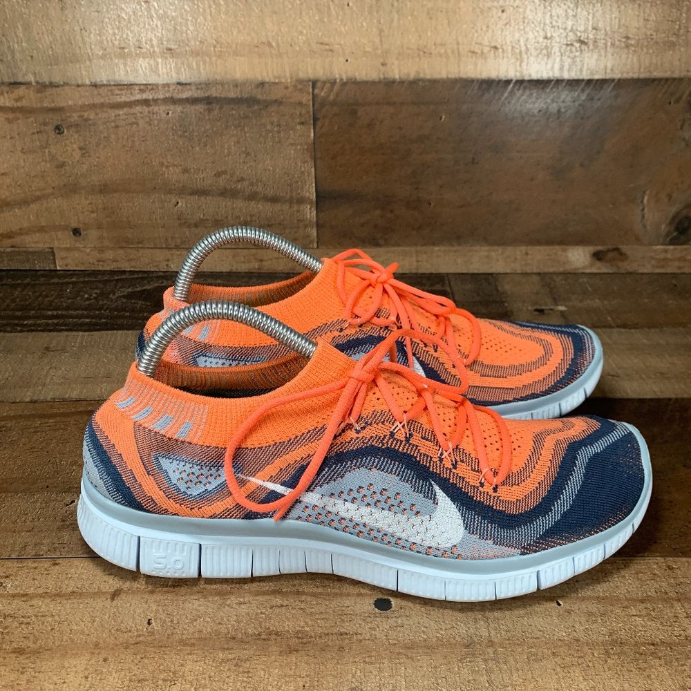 Nike Free 5.0 Flyknit Running Shoes Womens Sz 11